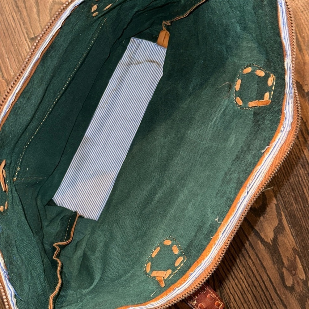 Vintage leather bag - Picture 4 of 8